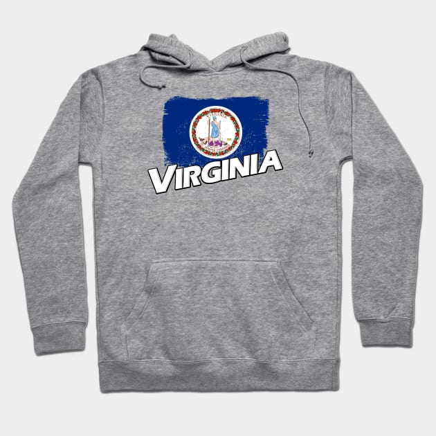 Virginia flag Hoodie by PVVD